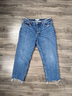 Abercrombie & Fitch Jeans The Dad High Rise Size 33 Size 16 Short Curve Love
